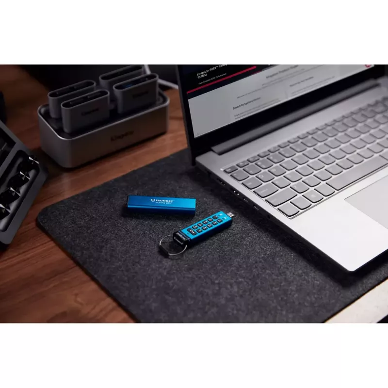 Kingston Technology IronKey 256GB USB-C Keypad 200C, FIPS 140-3 Nivel 3 AES-256