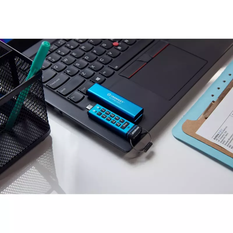 Kingston Technology IronKey 256GB USB-C Keypad 200C, FIPS 140-3 Nivel 3 AES-256