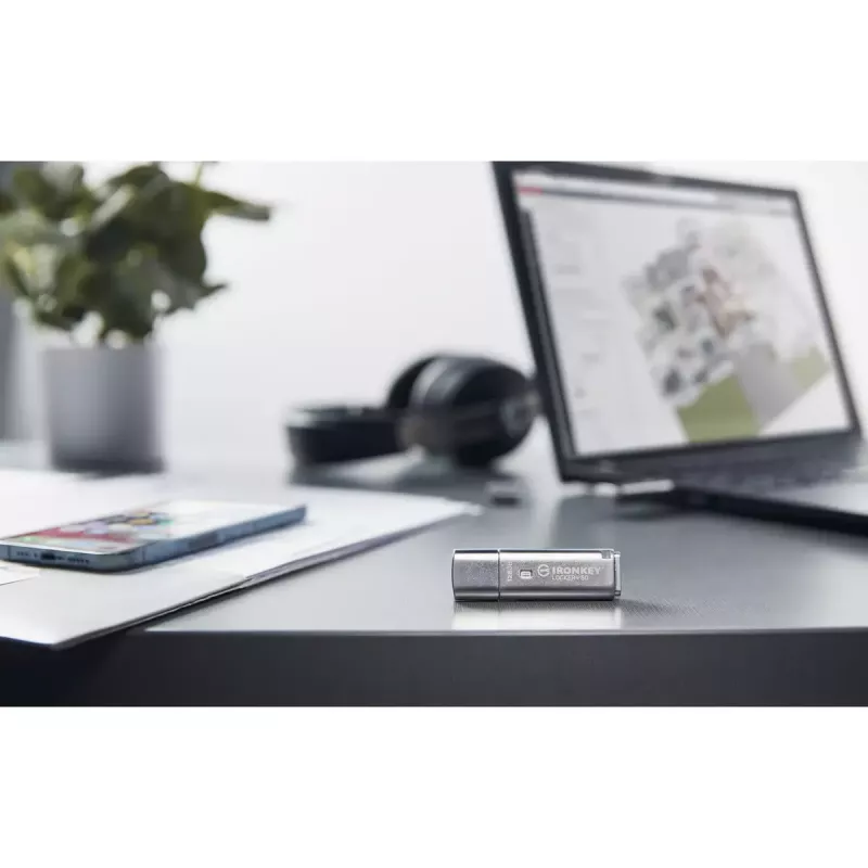 Kingston Technology IronKey 128GB IKLP50 AES USB con cifrado de 256 bits
