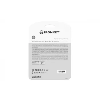 Kingston Technology IronKey 32GB USB-C Vault Privacy 50C cifrado AES-256, FIPS 197