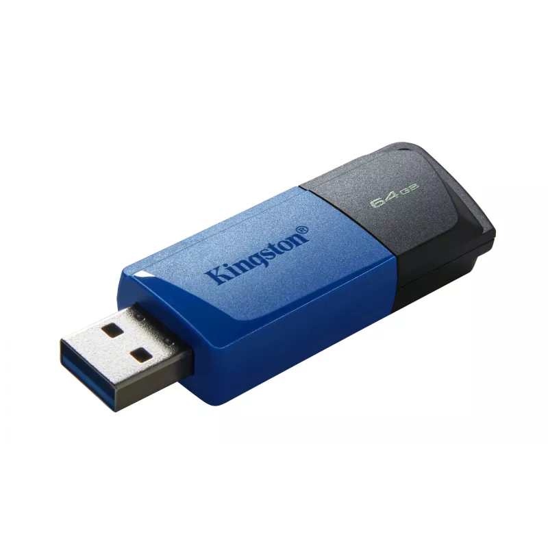 Kingston Technology DataTraveler 64GB USB3.2 Gen 1 Exodia M (Negro + Azul) – 2 unidades
