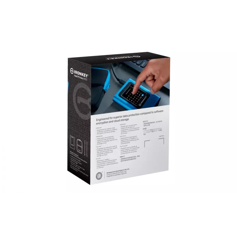 Kingston Technology IronKey 960GB Vault Privacy 80 SSD externo cifrado XTS-AES 256 bits