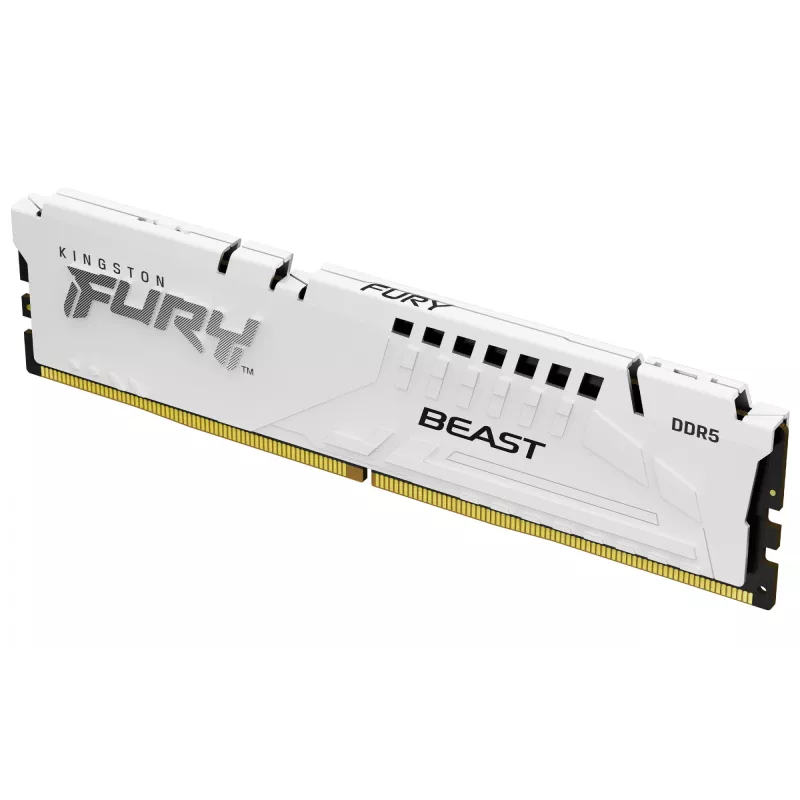 Kingston Technology FURY Beast 64GB 5600MT/s DDR5 CL36 DIMM (Kit de 2) White EXPO