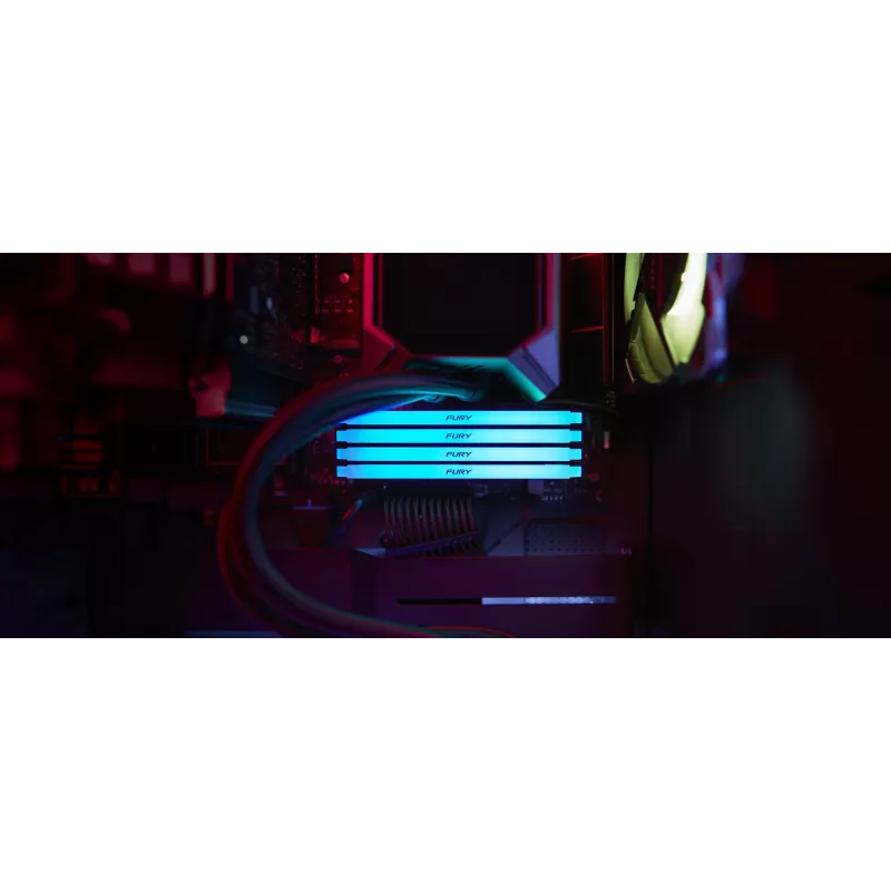 Kingston Technology FURY Beast 16GB 3200MT/s DDR4 CL16 DIMM (Kit de 2) RGB