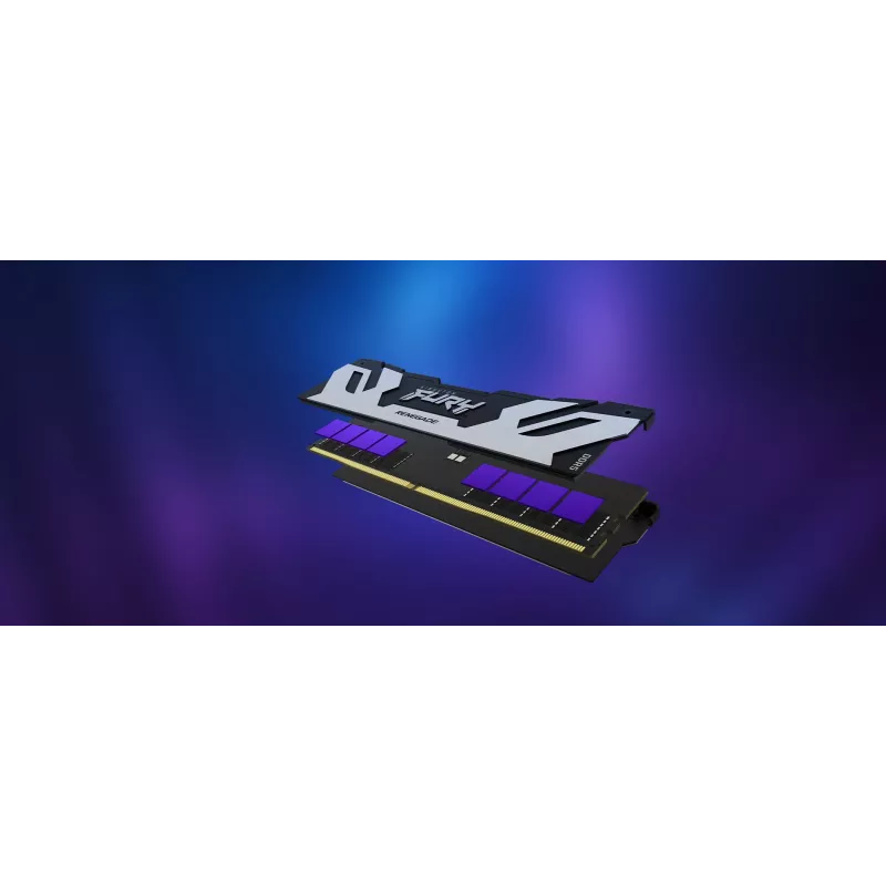 Kingston Technology FURY 48 GB 6400 MT/s DDR5 CL32 DIMM Renegade Plata XMP