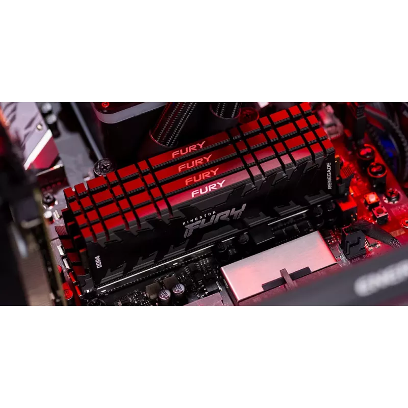 Kingston Technology FURY 32GB 3600MT/s DDR4 CL16 DIMM (Kit de 2) 1Gx8 Renegade RGB
