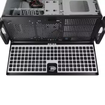 Chieftec UNC-409S-B-OP Caja de ordenador, Rack, Negro