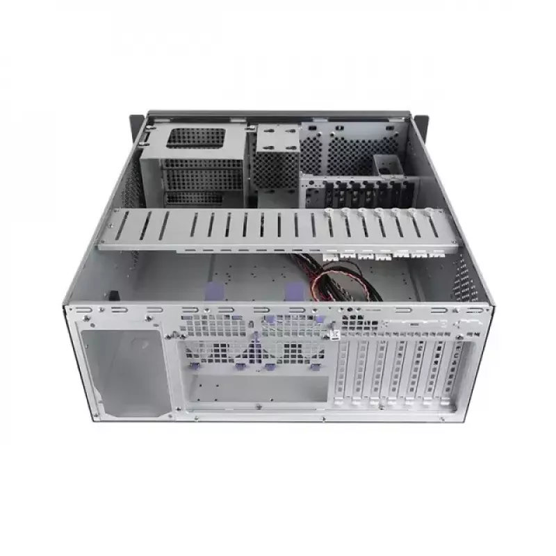 Chieftec UNC-409S-B-OP chasis de servidor rack de 19 pulgadas 4U, 3x 5,25" + 1x 3,5" bahías externas, negro