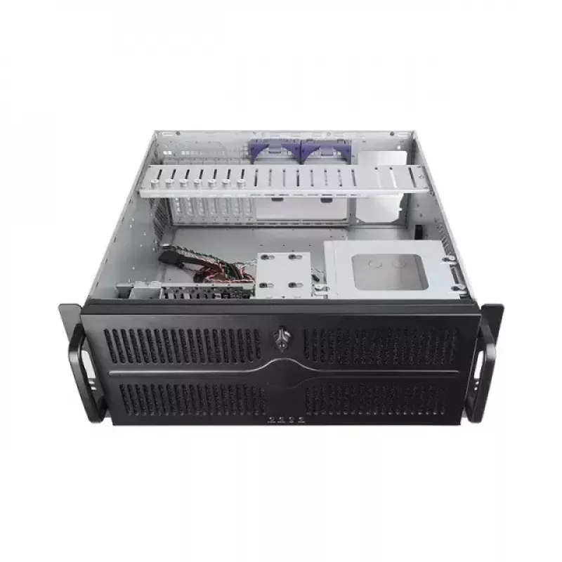 Chieftec UNC-409S-B-OP chasis de servidor rack de 19 pulgadas 4U, 3x 5,25" + 1x 3,5" bahías externas, negro