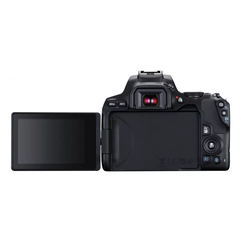 Canon EOS 250D+EF-S 18-55mm Kit de cámara réflex 24,1 MP CMOS 6000 x 4000 píxeles Negro