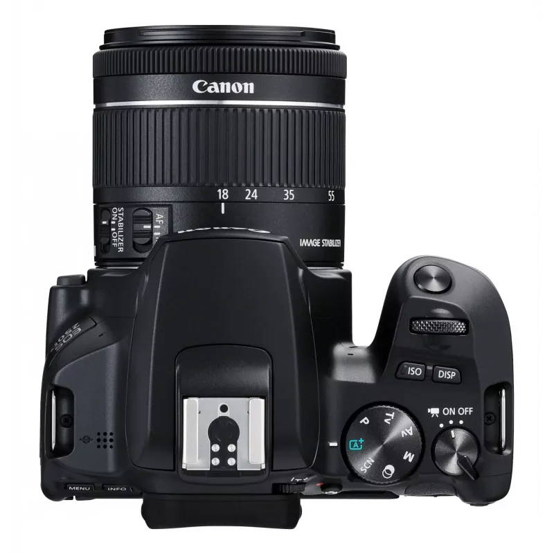 Canon EOS 250D+EF-S 18-55mm Kit de cámara réflex 24,1 MP CMOS 6000 x 4000 píxeles Negro