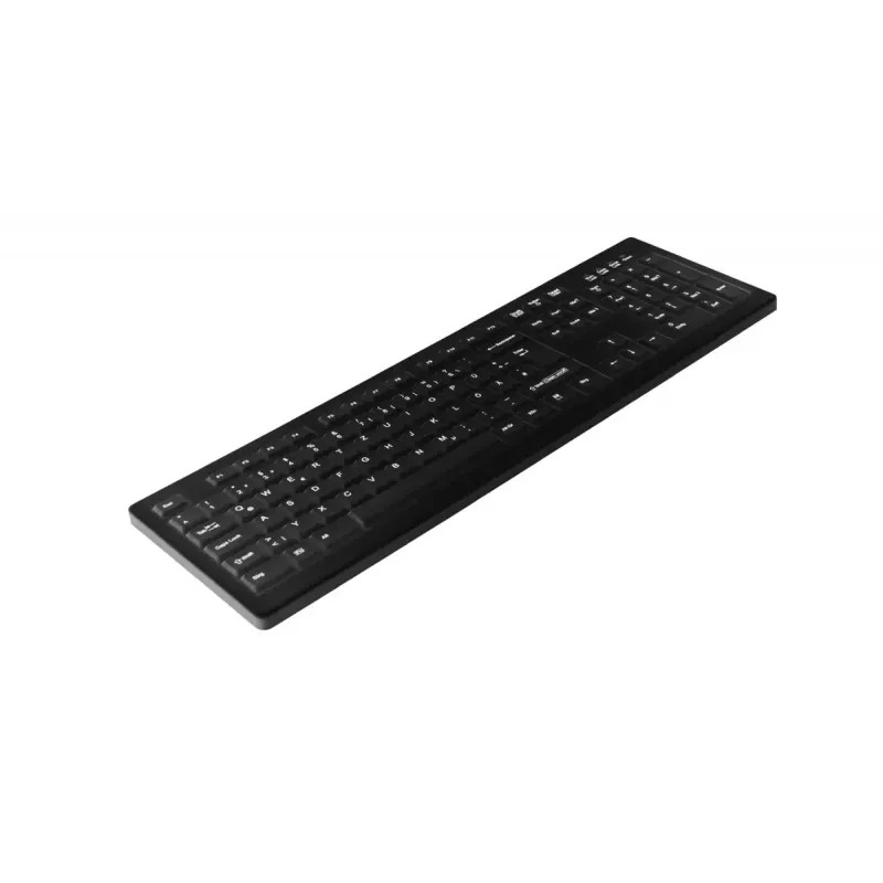 Contour Design Active Key AK-C8100 Teclado Médico RF Inalámbrico QWERTZ Alemán Negro