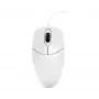 Contour Design Active Key Contour Ratón Lavable IP68 Rueda de Desplazamiento Con Cable Blanco PMJ1