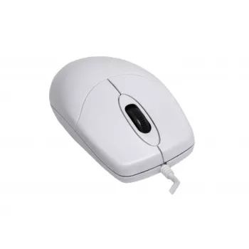 Contour Design Active Key Contour Ratón Lavable IP68 Rueda de Desplazamiento Con Cable Blanco PMJ1