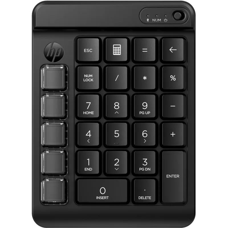 HP 435 Teclado inalámbrico programable, Bluetooth, Negro