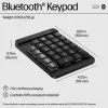 HP 435 Teclado inalámbrico programable, Bluetooth, Negro