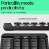 HP 435 Teclado inalámbrico programable, Bluetooth, Negro