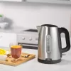 Braun PurShine WK102AI-WK1500BK Hervidor 1,7 L 2200 W Negro, Acero inoxidable