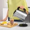 Braun PurShine WK102AI-WK1500BK Hervidor 1,7 L 2200 W Negro, Acero inoxidable
