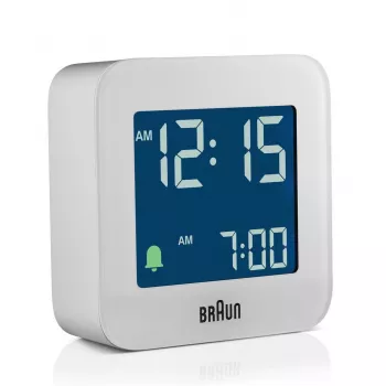 Braun BC08 Despertador digital Blanco