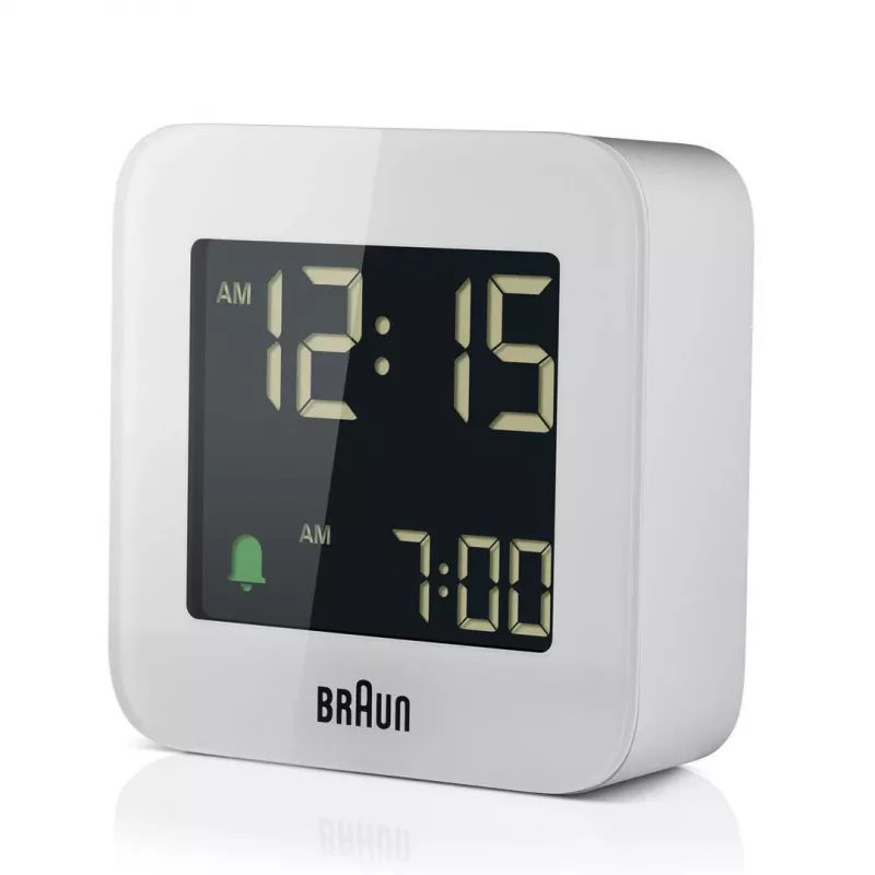 Braun BC08 Despertador digital Blanco