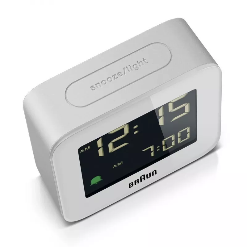 Braun BC08 Despertador digital Blanco