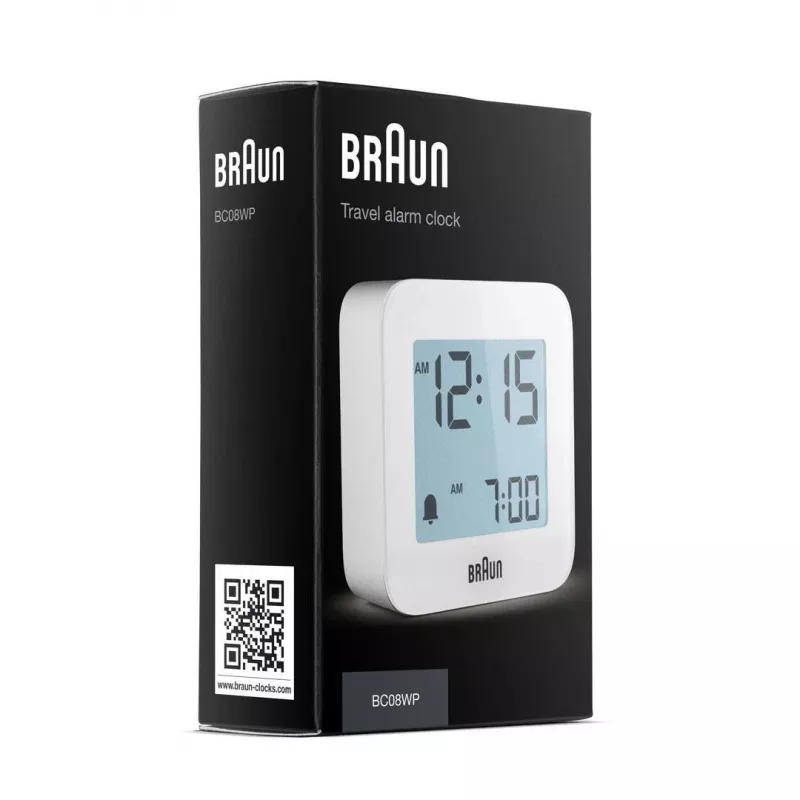 Braun BC08 Despertador digital Blanco
