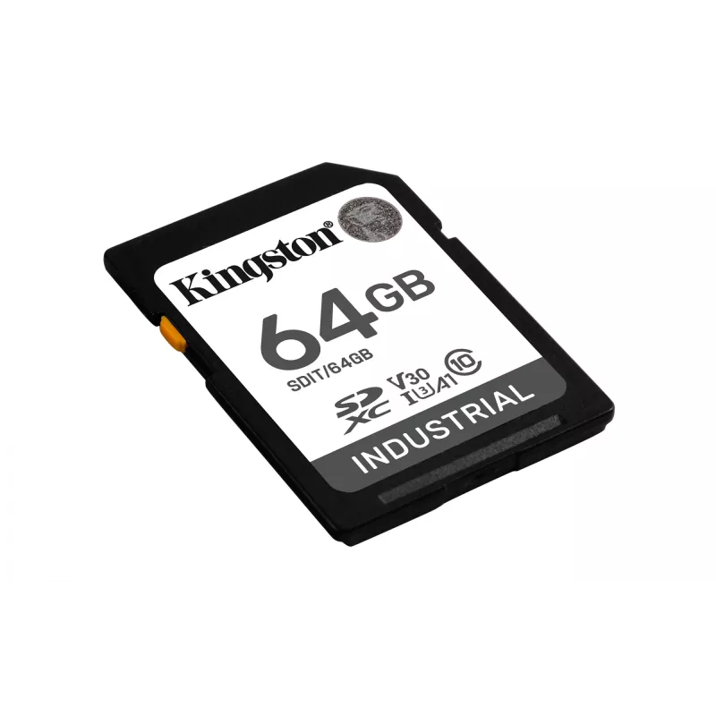 Kingston Technology 64 GB SDXC Memoria flash industrial UHS-I pSLC