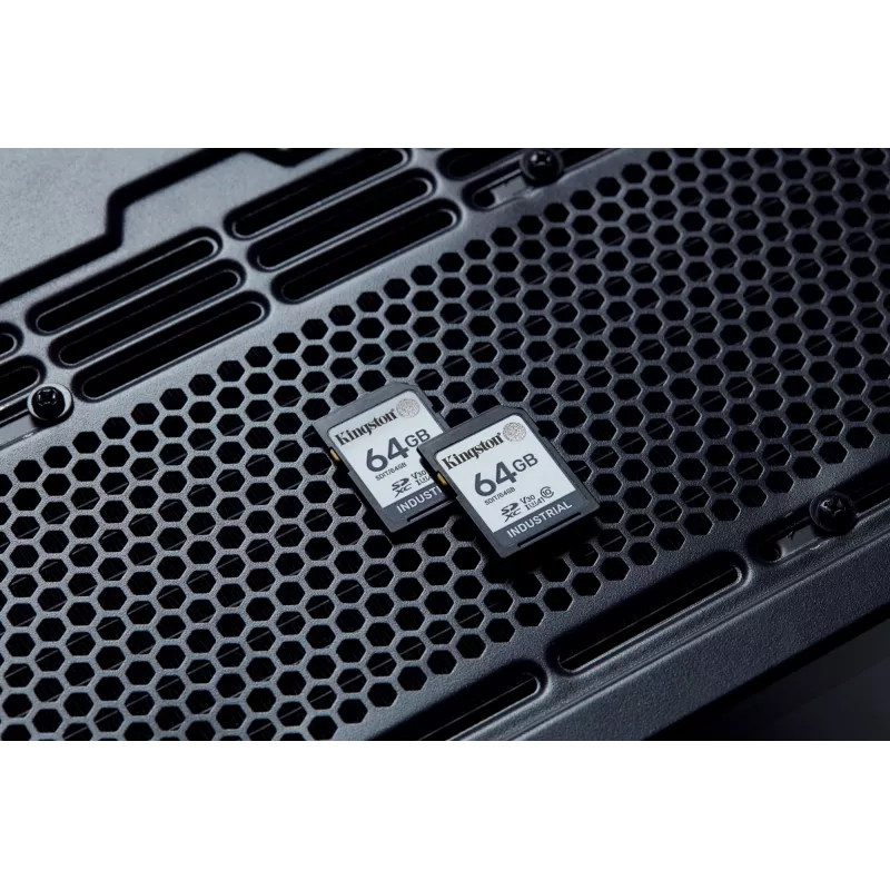Kingston Technology 64 GB SDXC Memoria flash industrial UHS-I pSLC