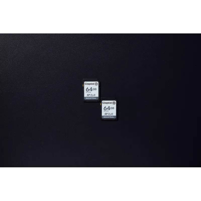 Kingston Technology 64 GB SDXC Memoria flash industrial UHS-I pSLC