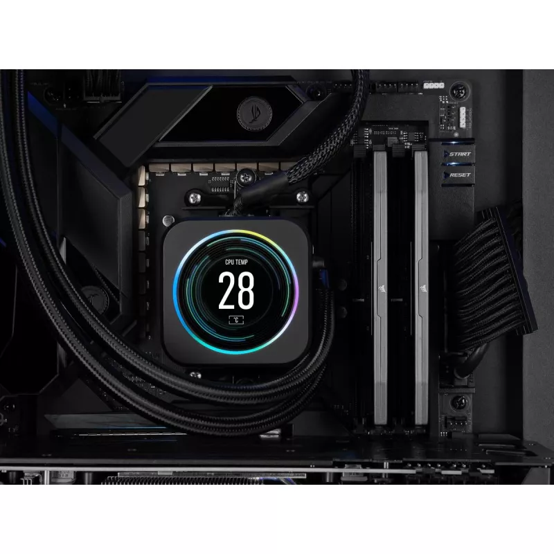 Vengeance CMK64GX5M2B6000Z40, 64 GB, 2 x 32 GB, DDR5, 6000 MHz, DIMM de 288 contactos