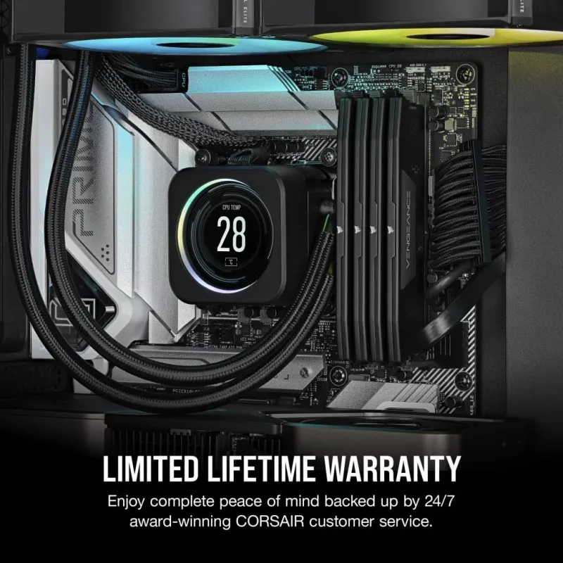 CORSAIR Memoria RAM 32GB (2x16GB) DDR5 DRAM 6000MT/s CL36 AMD Expo e Intel XMP Kit Vengeance
