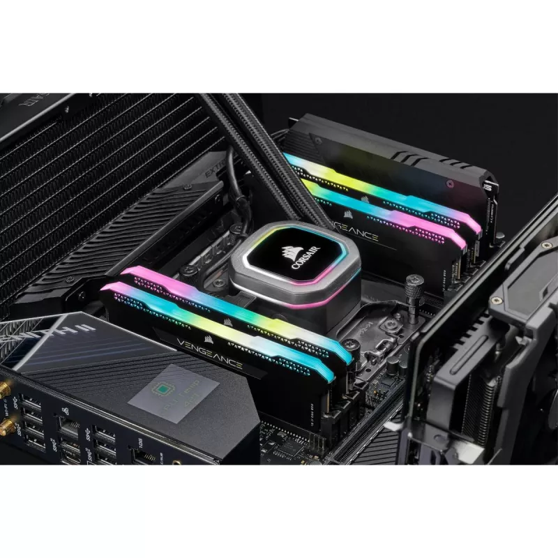 Memoria CORSAIR 32GB DDR4 3200MHz C16 (2x16gb) Vengeance RGB Pro Negro