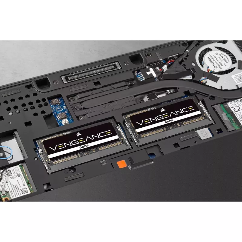 SO-DIMM 32 GB DDR5-4800, memoria RAM negra, CMSX32GX5M1A4800C40, Vengeance