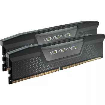 Memoria CORSAIR 64GB - 64GB DDR5 (2x32GB) DRAM 6000MT/s CL30 Kit de memoria Negro Vengeance