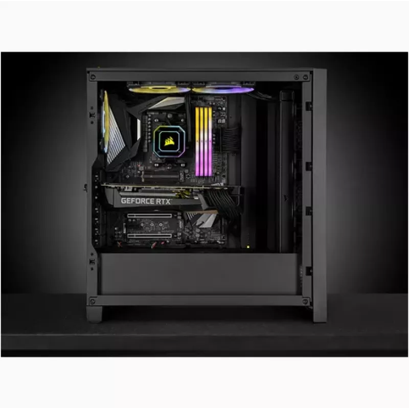 Memoria RAM CORSAIR 16GB DDR4 (1 x 16GB) DRAM 3200MHz C16 Kit de memoria Vengeance RGB RS