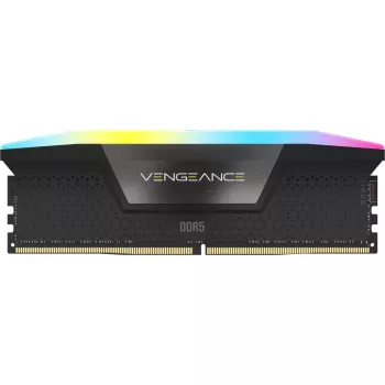 Memoria CORSAIR 48GB (2x24GB) DDR5 DRAM 5200MT/s CL38 Kit de memoria Vengeance RGB Negro