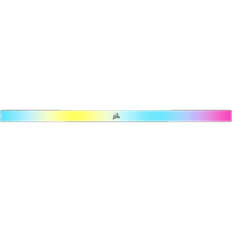 Memoria CORSAIR 64 GB DDR5 (2x32 GB) DRAM 5200 MT/s CL40 Kit de memoria Vengeance RGB Blanco