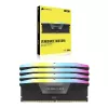 DIMM 128 GB DDR5-5600 (4x 32 GB) Quad-Kit, memoria RAM negra, CMH128GX5M4B5600C40, Vengeance RGB, INTEL XMP