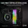 DIMM 128 GB DDR5-5600 (4x 32 GB) Quad-Kit, memoria RAM negra, CMH128GX5M4B5600C40, Vengeance RGB, INTEL XMP