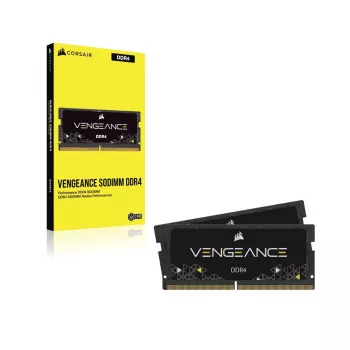 Memoria RAM Corsair Vengeance DDR4 16 GB 2666 MHz CL18 Dual-Kit Negro