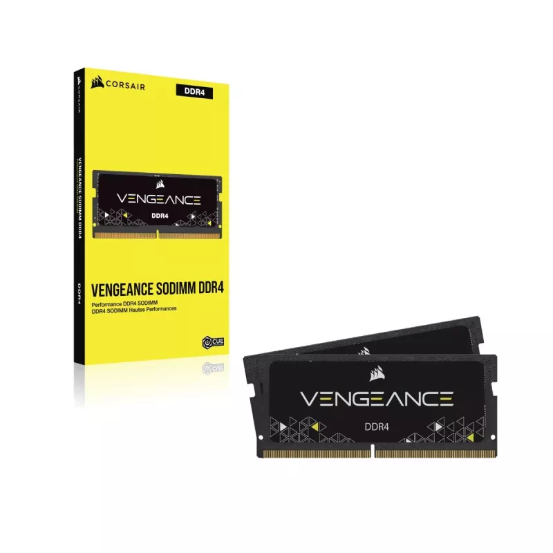 Memoria RAM Corsair Vengeance DDR4 16 GB 2666 MHz CL18 Dual-Kit Negro