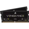 Memoria RAM Corsair Vengeance DDR4 16 GB 2666 MHz CL18 Dual-Kit Negro