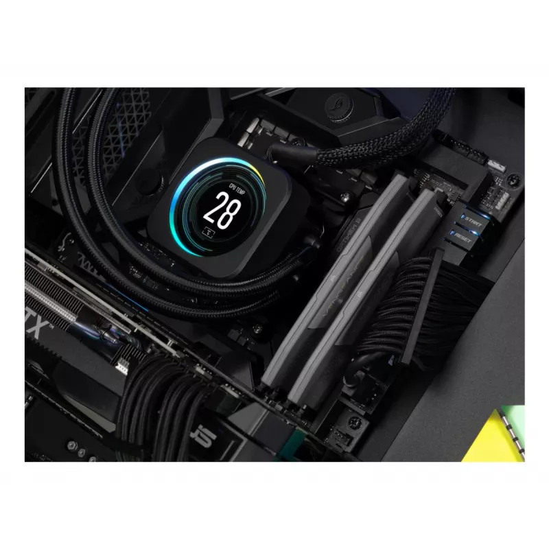 Memoria CORSAIR 64GB - DDR5 (4x16GB) DRAM 5600MT/s CL36 AMD EXPO & Intel XMP Kit de memoria Vengeance