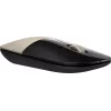 HP Z3700 Gold ratón inalámbrico, ambidiestro, óptico, RF Wireless, 1200 DPI, Oro