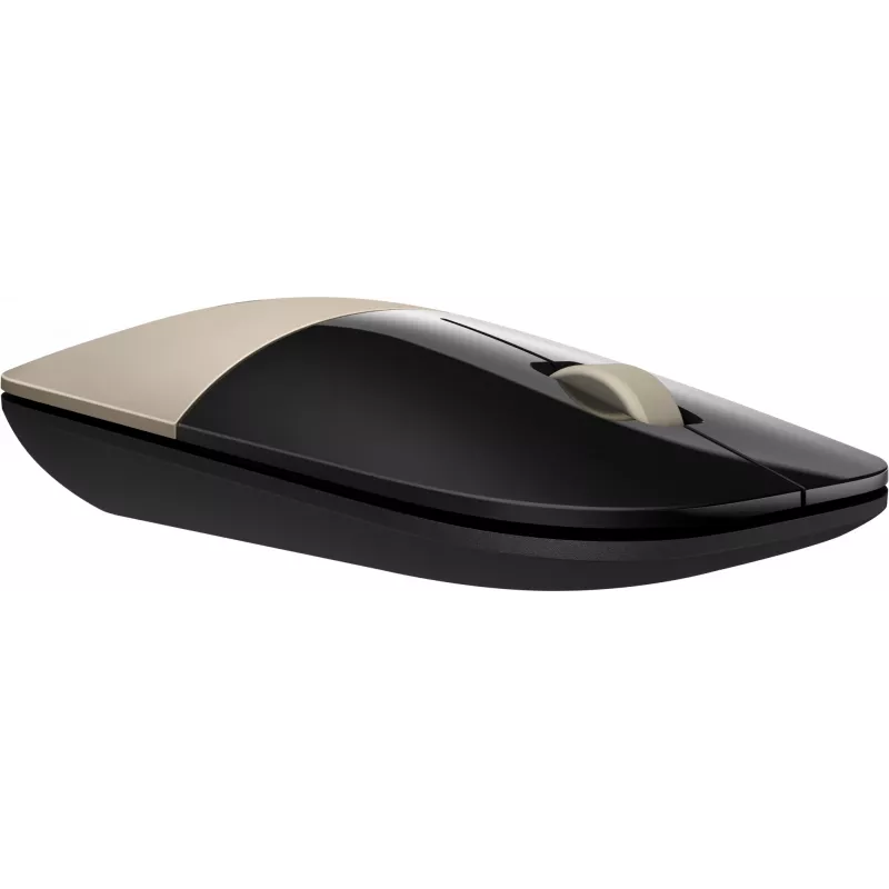 HP Z3700 Gold ratón inalámbrico, ambidiestro, óptico, RF Wireless, 1200 DPI, Oro