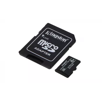Tarjeta Kingston Technology 8GB microSDHC Industrial C10 A1 pSLC + adaptador SD