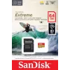 WESTERN DIGITAL Extreme microSDXC 64GB adaptador SD cámaras de acción y drones 170MB/s 80MB/s A2 C10 V30 UHS-I U3