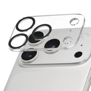 Protector de lente de cámara PanzerGlass iPhone 17 Pro resistente a arañazos y golpes