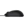 DELL Pro Wired Mouse - MS3220 - Negro, ambidiestro, láser, USB Type-A, 3200 DPI, 2 ms, Negro